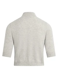 The Bonnie Cashmere Mock Turtleneck Sweater