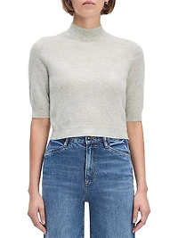 The Bonnie Cashmere Mock Turtleneck Sweater