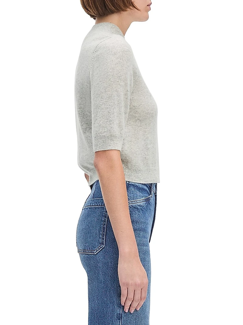 The Bonnie Cashmere Mock Turtleneck Sweater