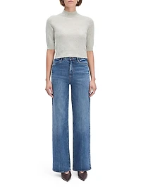 The Bonnie Cashmere Mock Turtleneck Sweater