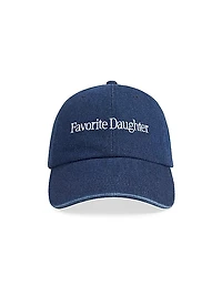 Logo Denim Baseball Cap