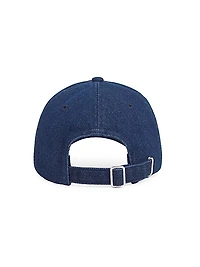 Logo Denim Baseball Cap