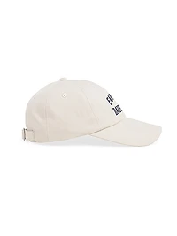 All Caps Logo Cotton Baseball Cap