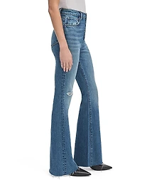 Beacon Wash Valentina Super High-Rise Flare Jeans