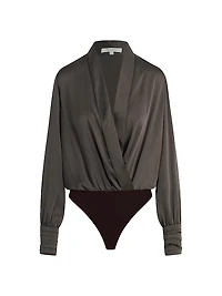 The Better Off Satin Bodysuit