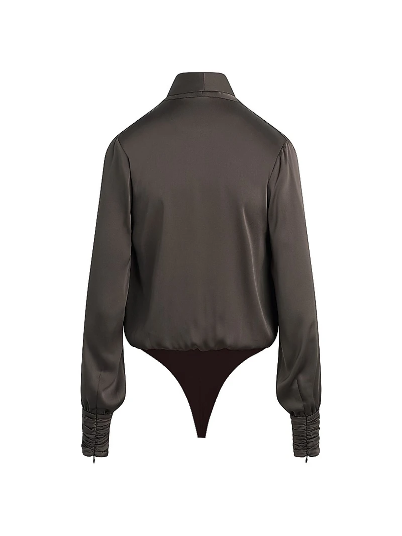 The Better Off Satin Bodysuit