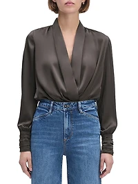 The Better Off Satin Bodysuit