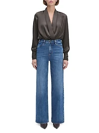 The Better Off Satin Bodysuit