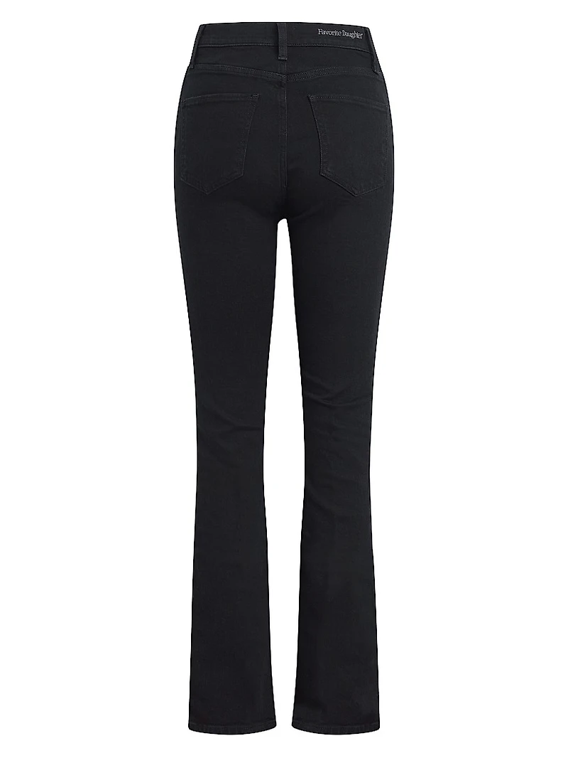 Valentina High-Rise Boot-Cut Jeans