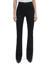 Valentina High-Rise Boot-Cut Jeans