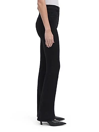Valentina High-Rise Boot-Cut Jeans