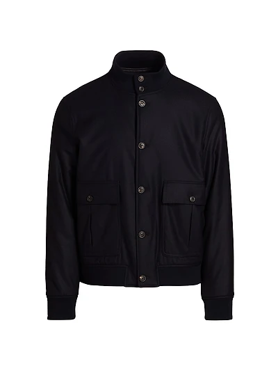 Wool Bomber Jacket