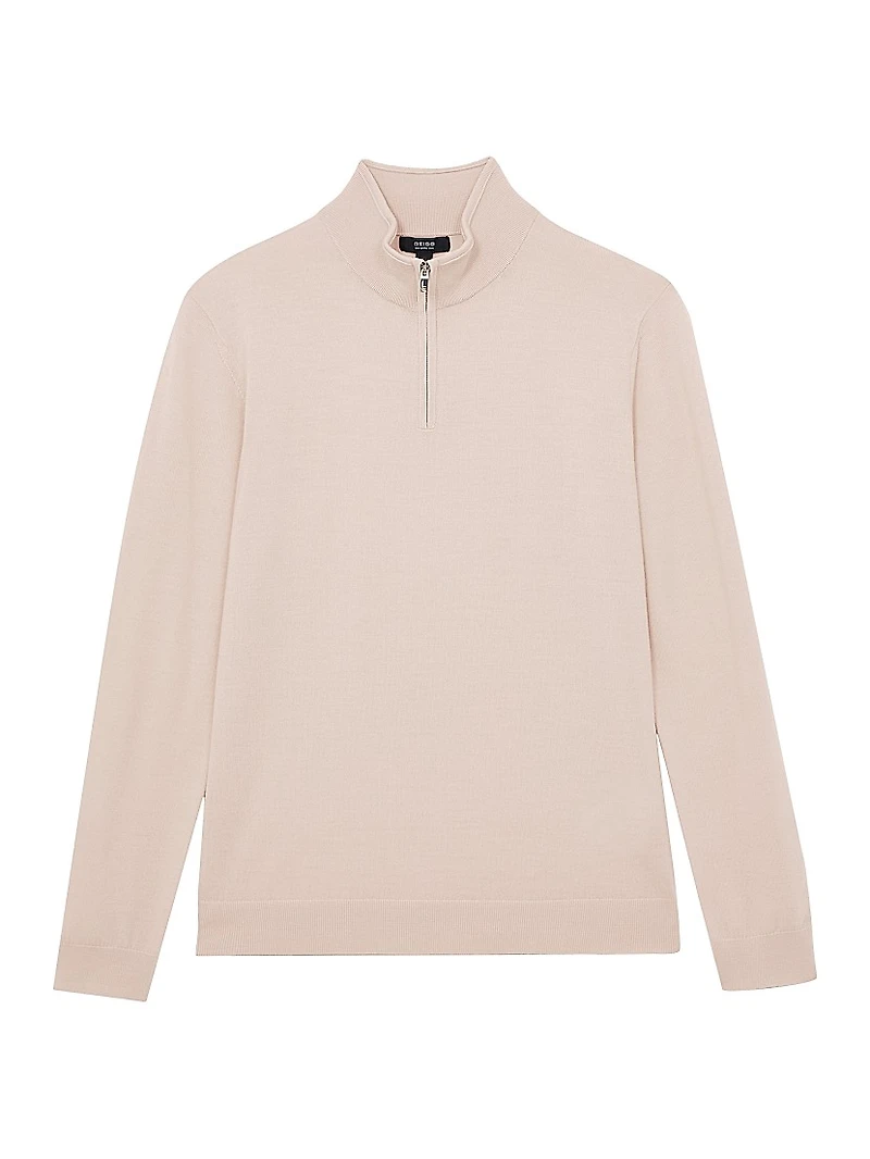 Blackhall Quarter-Zip Wool Sweater