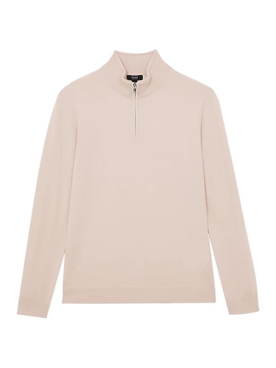 Blackhall Quarter-Zip Wool Sweater