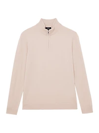 Blackhall Quarter-Zip Wool Sweater