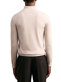Blackhall Quarter-Zip Wool Sweater