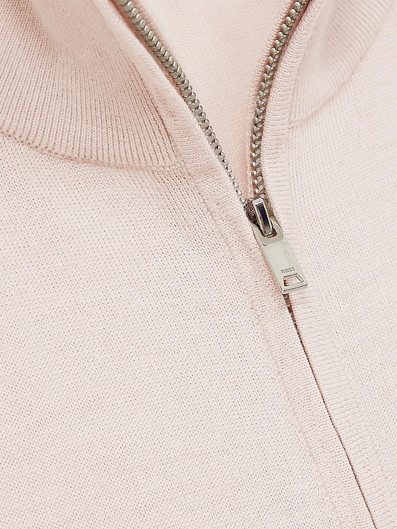 Blackhall Quarter-Zip Wool Sweater