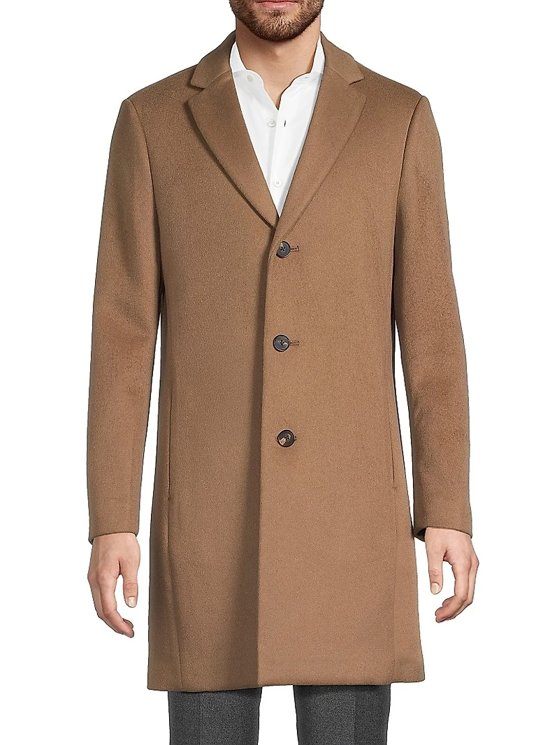 Gable Wool-Blend Topcoat