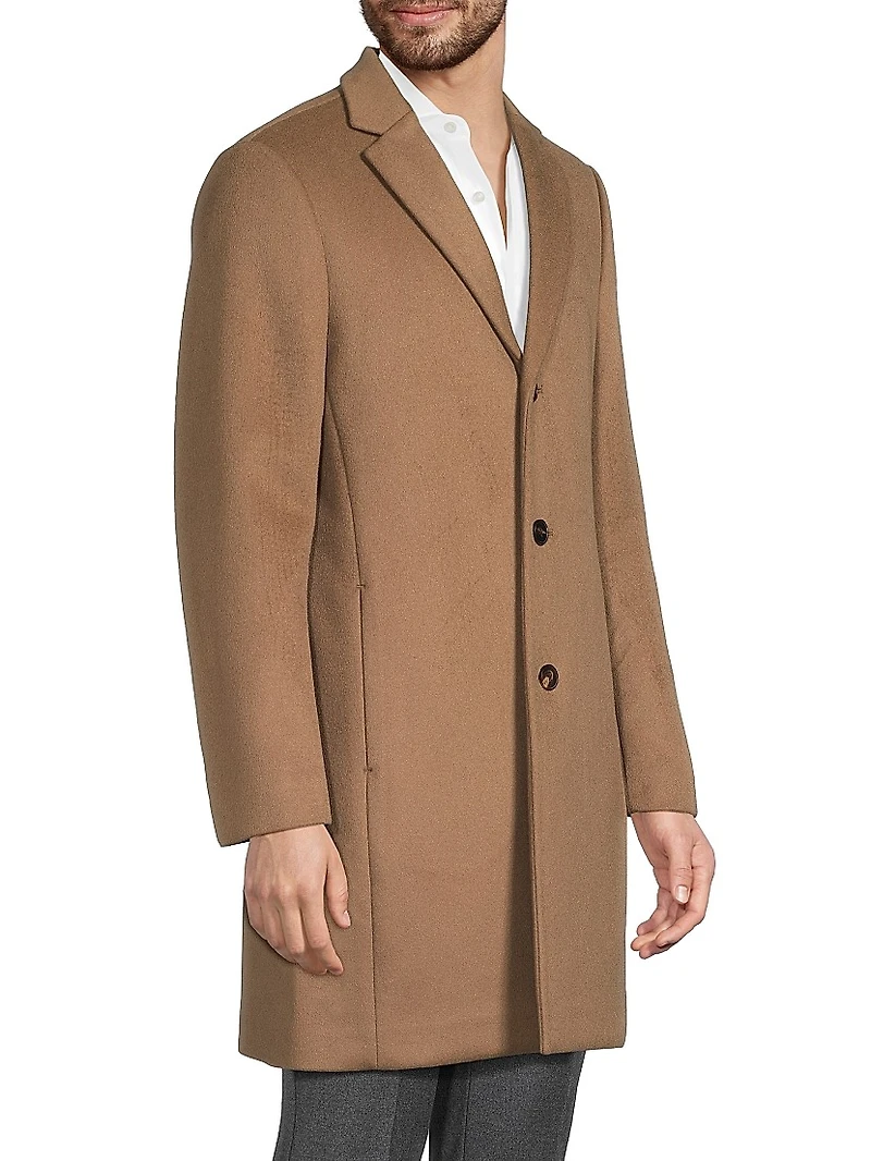 Gable Wool-Blend Topcoat