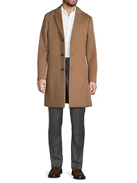 Gable Wool-Blend Topcoat