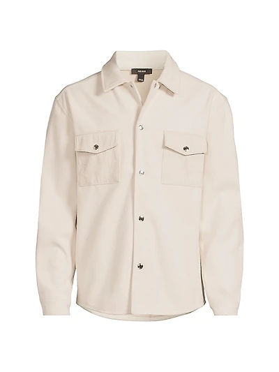 Scott Corduroy-Pocket Overshirt