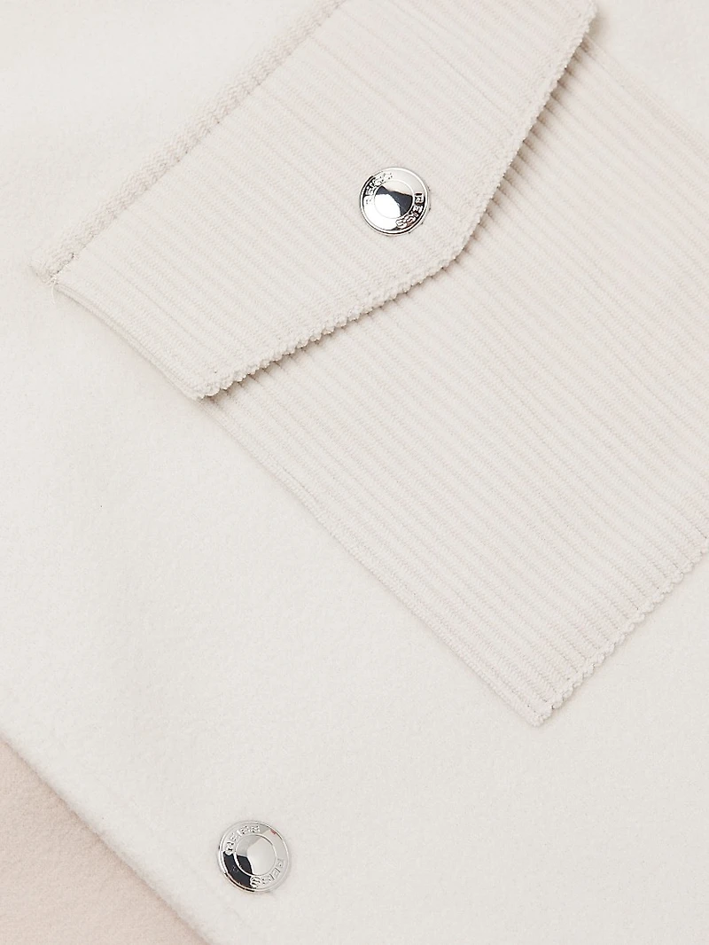 Scott Corduroy-Pocket Overshirt