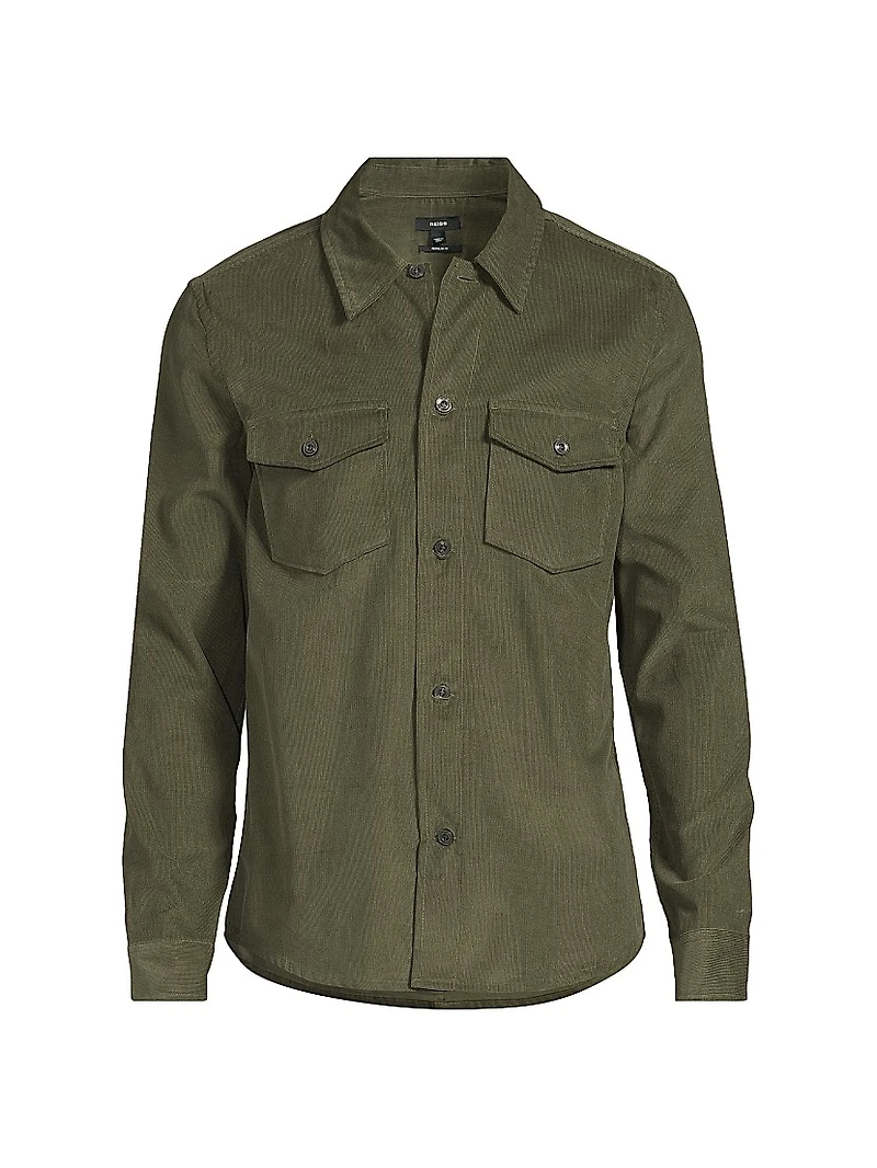 Kai Cotton Corduroy Overshirt