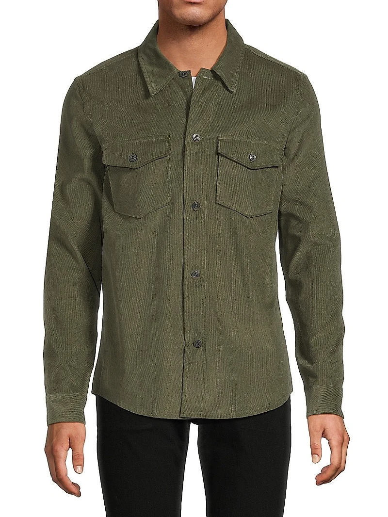 Kai Cotton Corduroy Overshirt