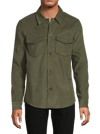 Kai Cotton Corduroy Overshirt