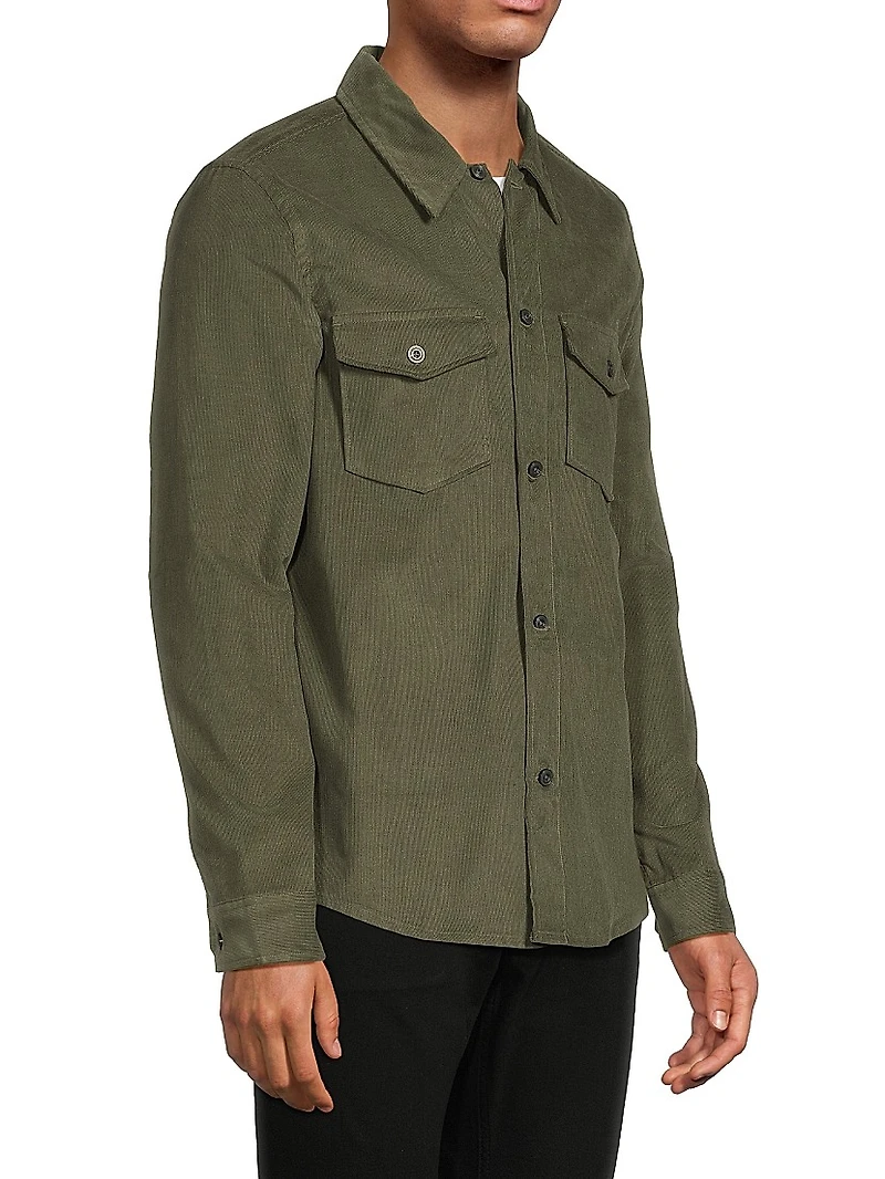 Kai Cotton Corduroy Overshirt