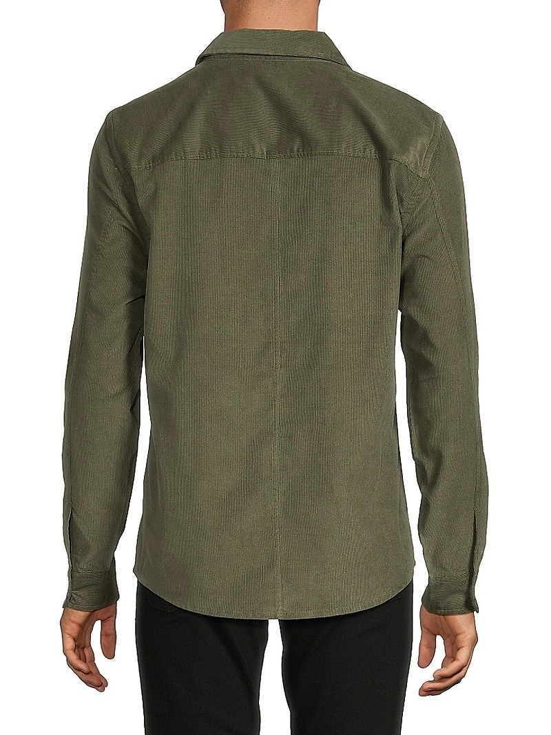 Kai Cotton Corduroy Overshirt