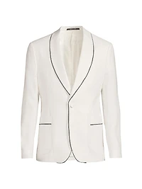 Caprio Piped Shawl Dinner Jacket