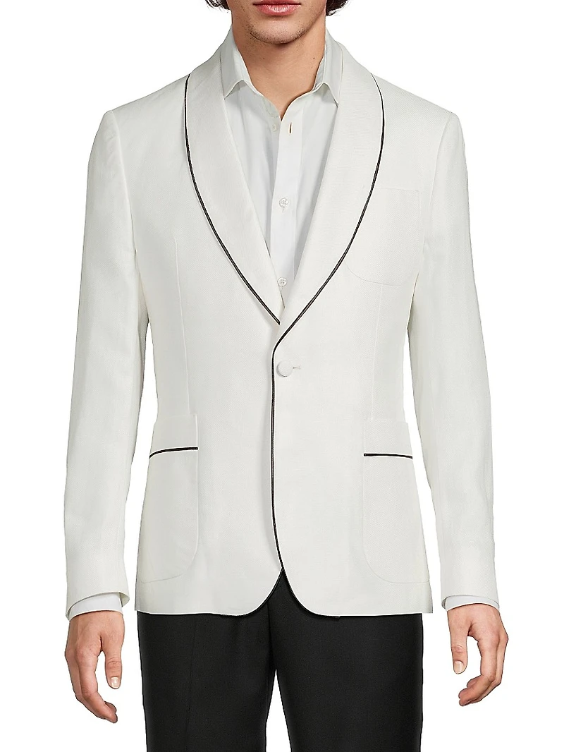 Caprio Piped Shawl Dinner Jacket