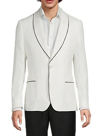 Caprio Piped Shawl Dinner Jacket