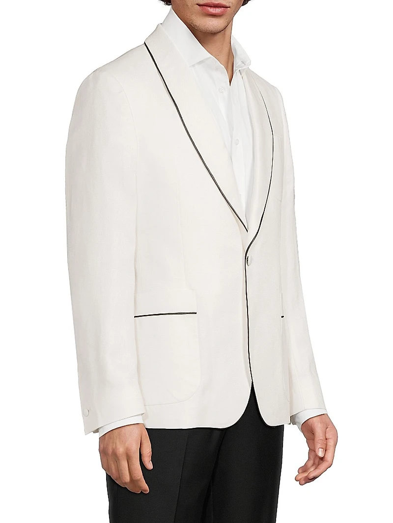 Caprio Piped Shawl Dinner Jacket