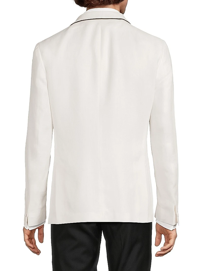Caprio Piped Shawl Dinner Jacket