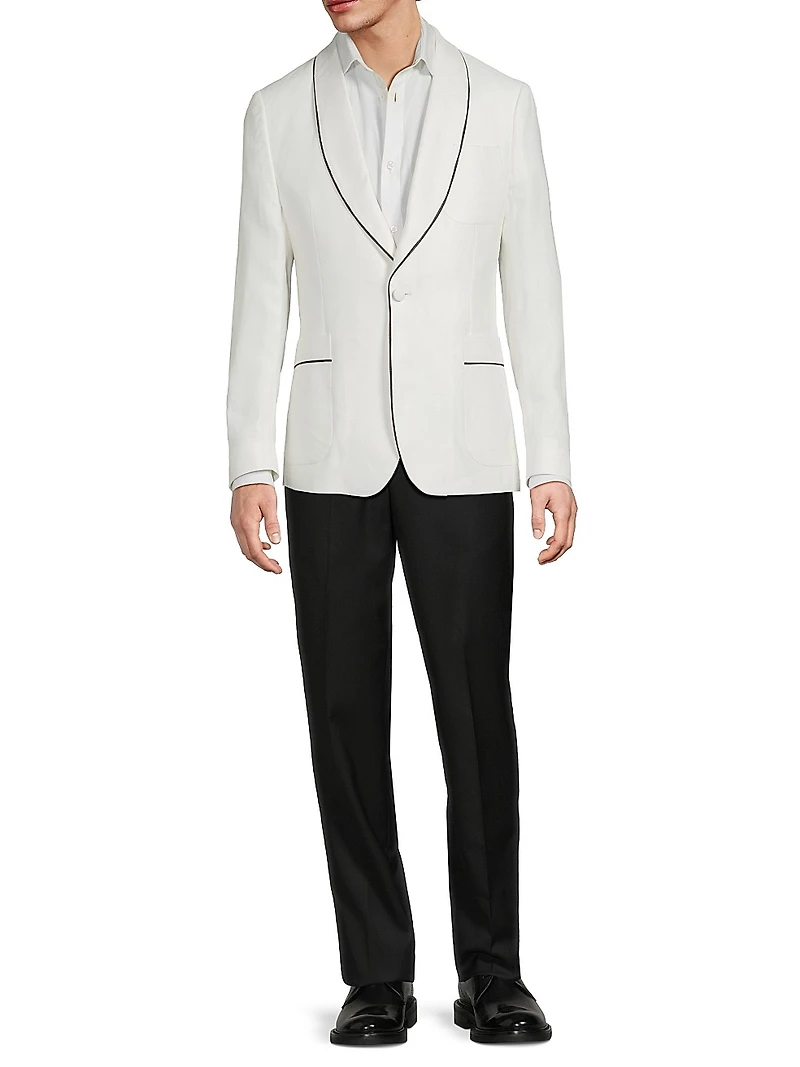 Caprio Piped Shawl Dinner Jacket