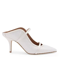 Maureen 70MM Dotted Tulle Mules