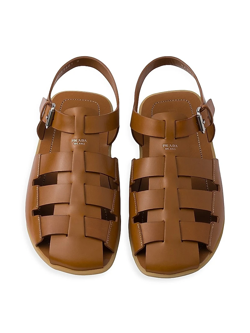 Leather Fisherman Sandals