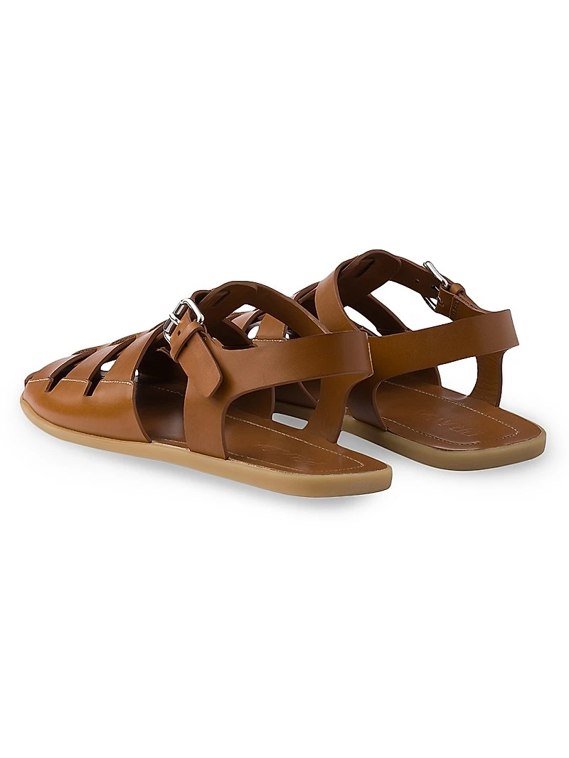 Leather Fisherman Sandals