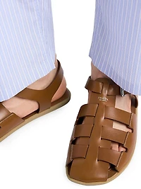 Leather Fisherman Sandals
