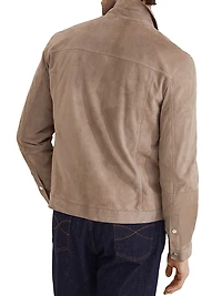 Suede Four Pocket Jacket