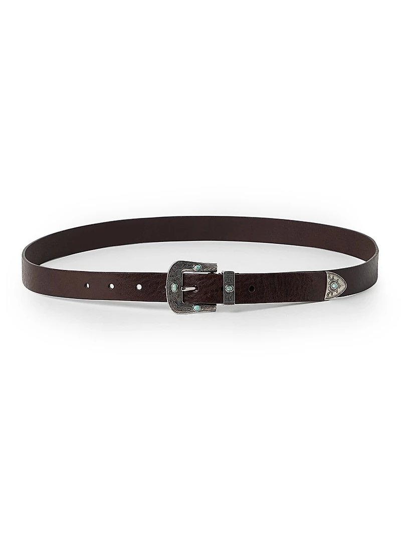 Pull Up Calfskin Belt
