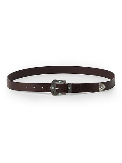 Pull Up Calfskin Belt