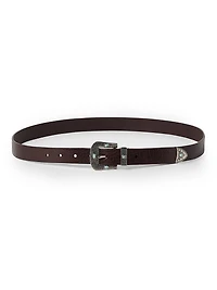 Pull Up Calfskin Belt