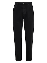 Garment Dyed Iconic Fit Five Pocket Jeans