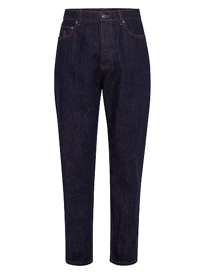 No Fade Denim Iconic Fit Five Pocket Jeans
