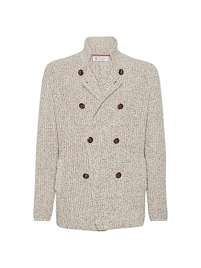 Half English Rib One and a Breasted Cardigan