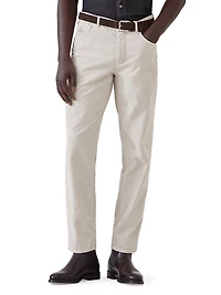 Garment Dyed Five Pocket Italian Fit Trousers