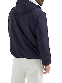 Bonded Nylon Hooded Outerwear Jacket with Thermore® Padding